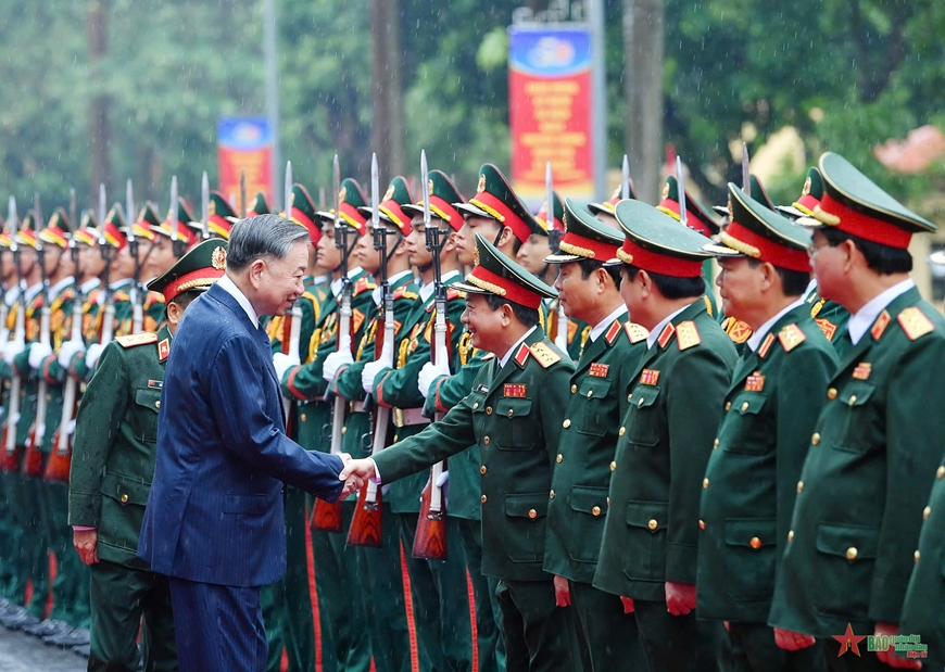 Tổng Bí thư, Chủ tịch nước Tô Lâm dự Lễ kỷ niệm 50 năm Ngày truyền thống Tổng cục Kỹ thuật